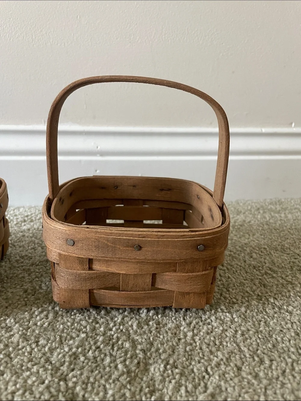 Longaberger Vintage Potpourri Baskets - Set of 3